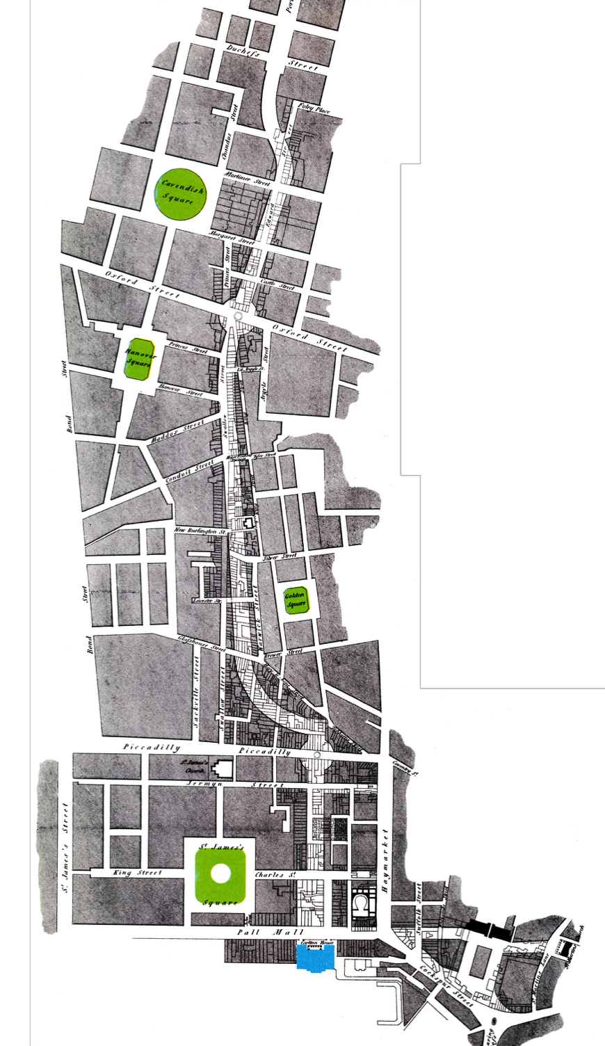 John Nash and Regent Street Project Scope Creation of a major, new